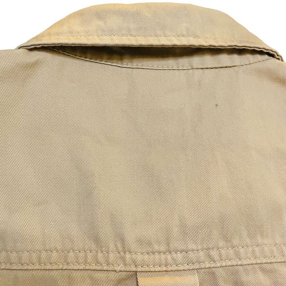 Flint River Outdoor Wear XXL Mens Hunting Shirt Tan w/Camo Right Rifle Padding - Picture 11 of 16